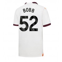 Manchester City Oscar Bobb #52 Replica Away Shirt 2023-24 Short Sleeve